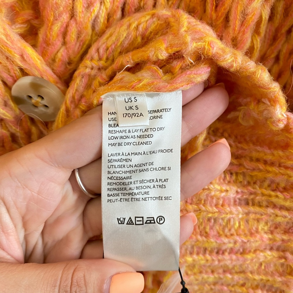 NWT Free People Hometown Sweater Cardigan - Picture 9 of 12
